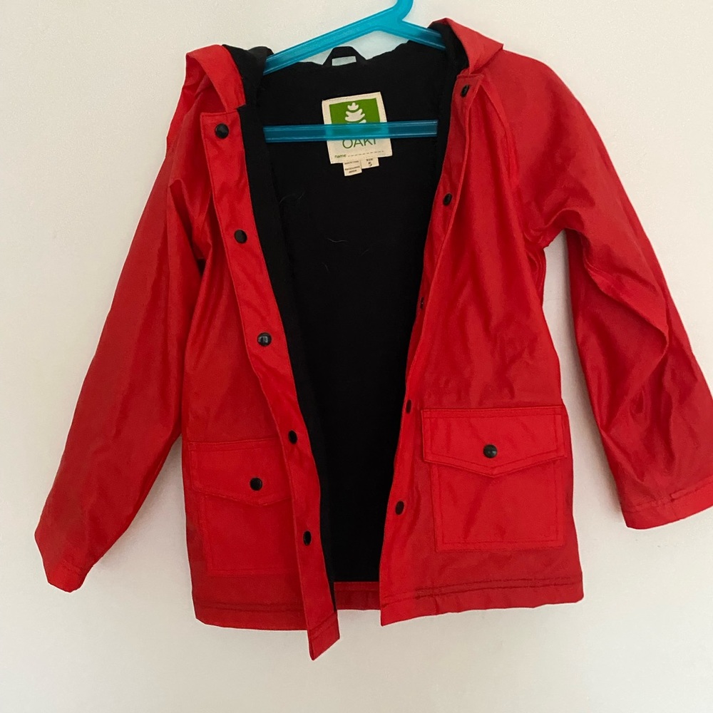 Fleece line Oaki raincoat